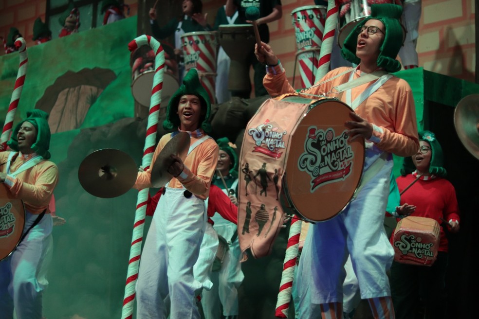 Igreja apresenta espetáculo 'Um Sonho de Natal' na Ponta Negra, em Manaus |  Amazonas | G1