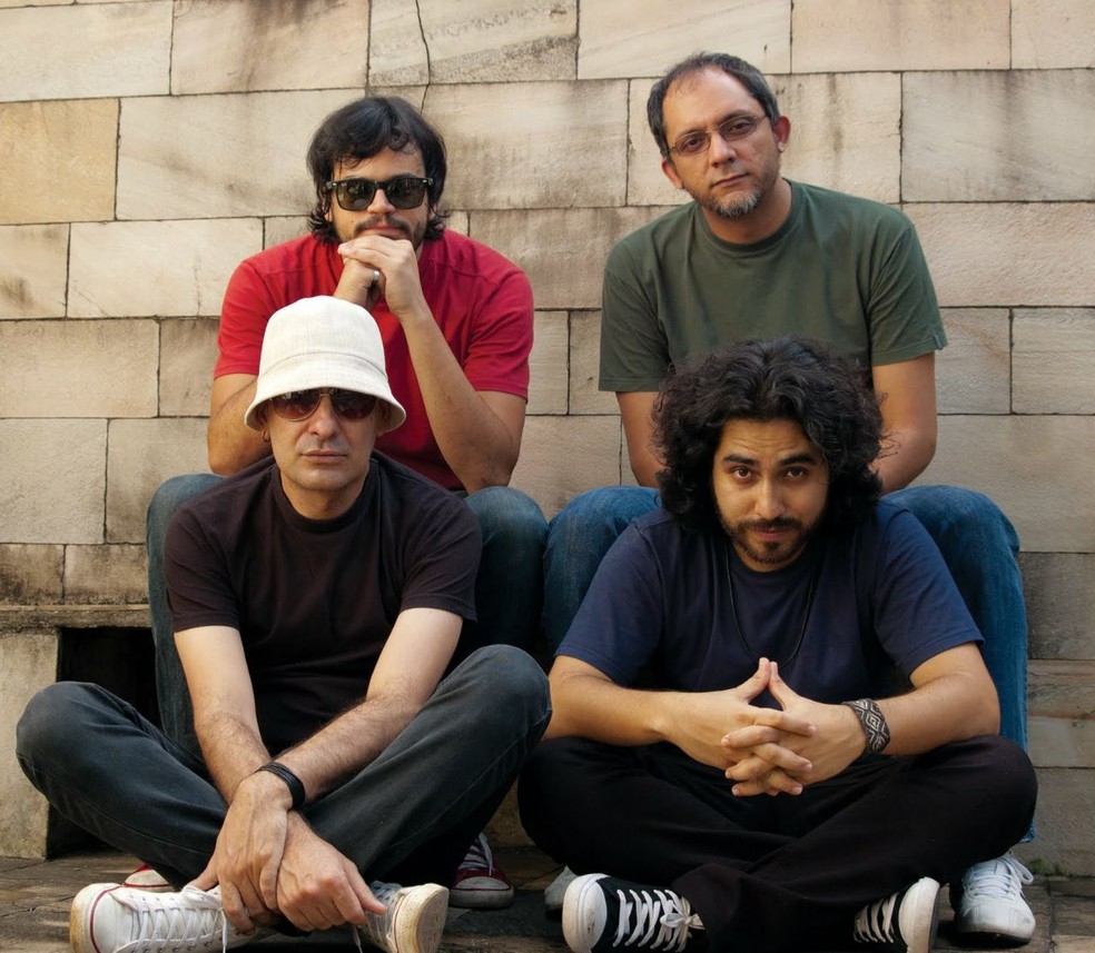 Quarteto formado por Diogo Soares, João Vasconcelos, Jorge Anzol e Márcio Magrão (Foto: Divulgação)