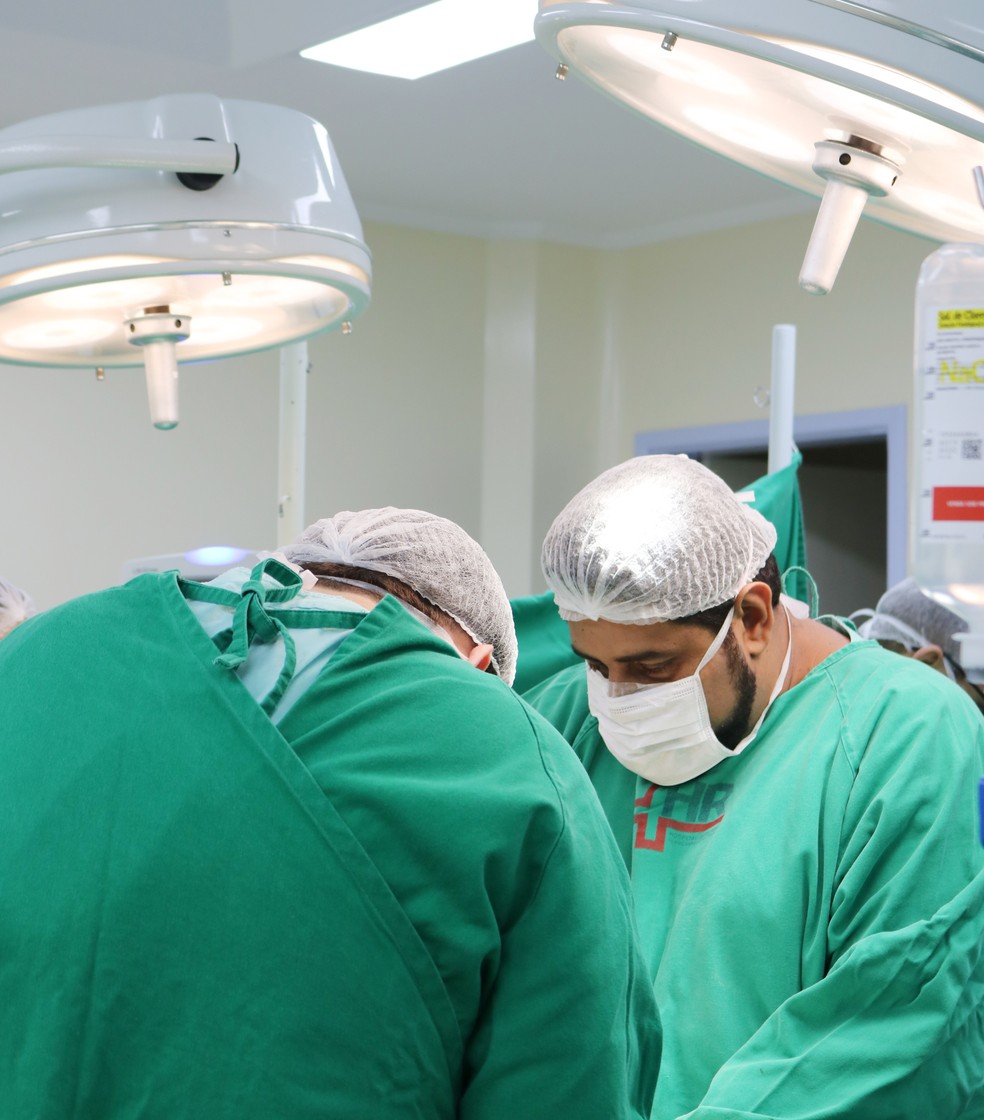 Hospital Regional realizou captação múltipla de órgãos nesta quarta-feira (4), em Presidente Prudente — Foto: Assessoria de Imprensa/Hospital Regional