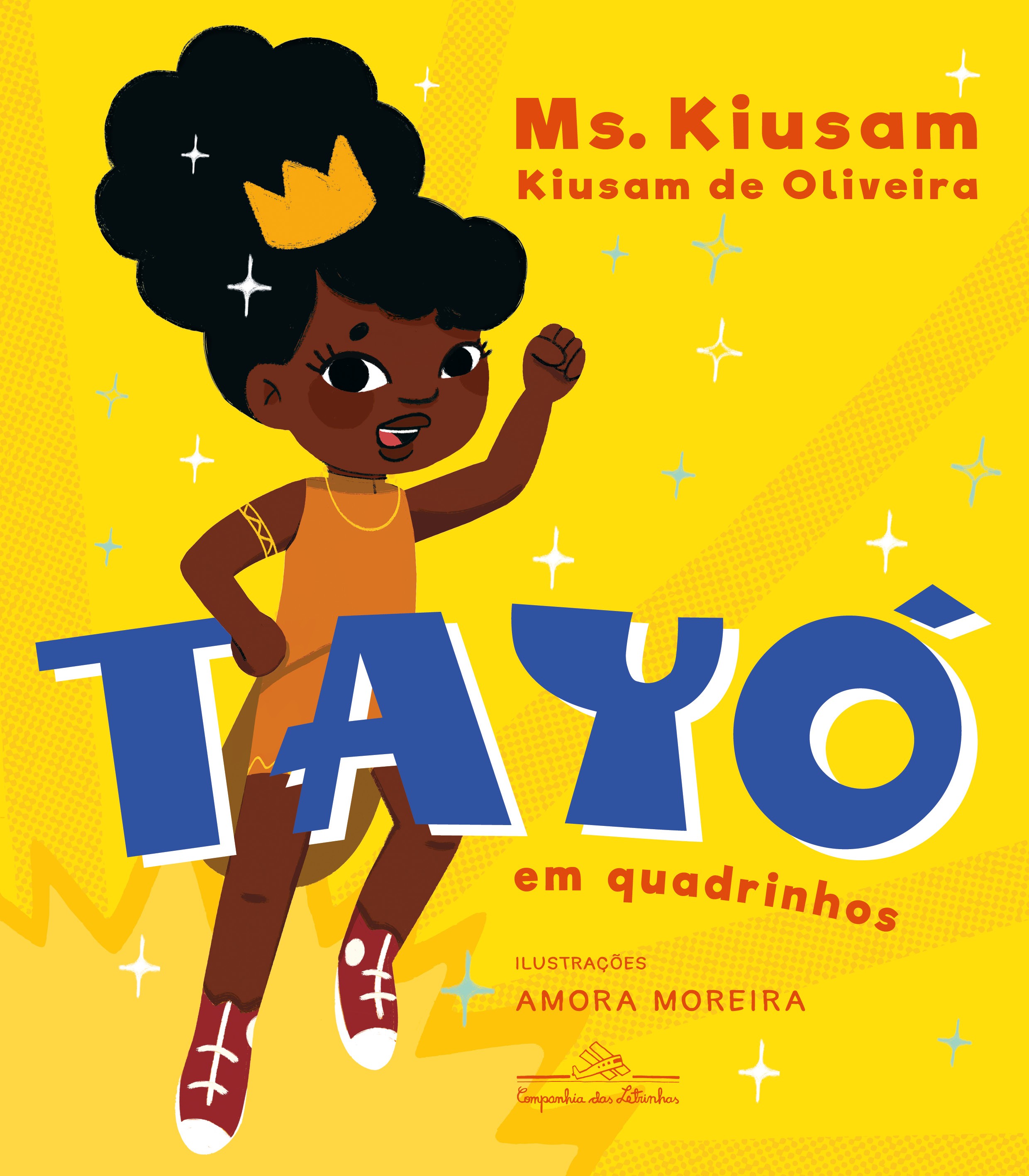 Capa de Tayó em Quadrinhos, lançado pela Companhia das Letrinhas (Foto: Reprodução)