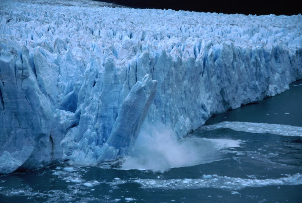 Derretimento das geleiras (Foto: wikimedia commons)