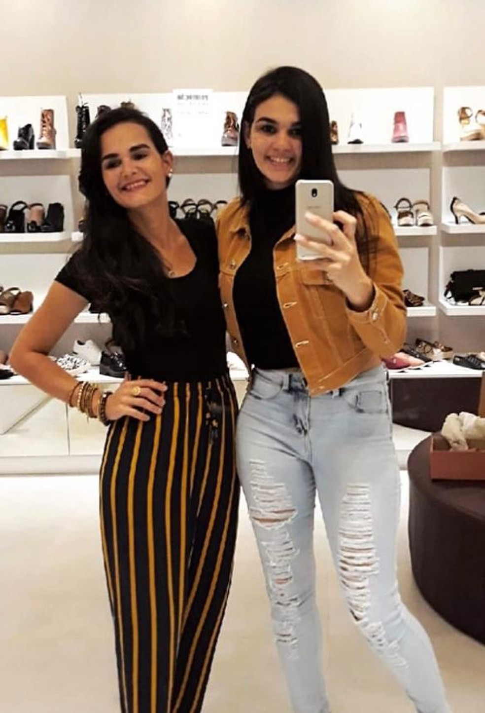 Irmãs Larissa e Camila Morassuti — Foto: Reprodução/Rede social