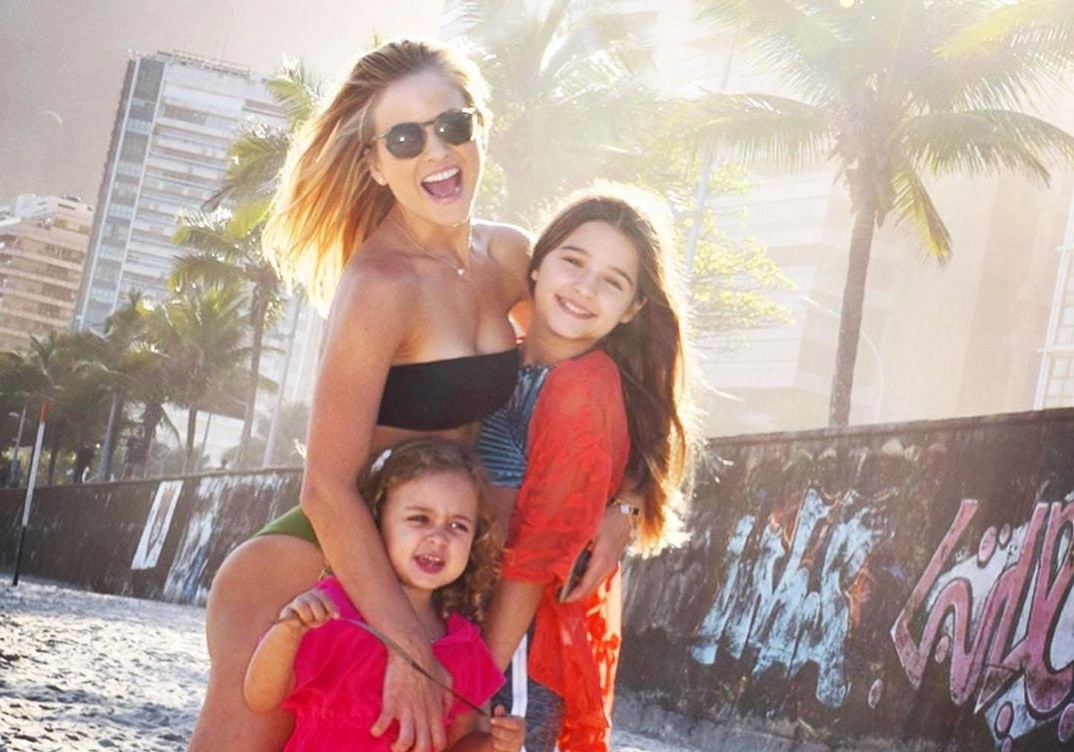 Luiza é mãe de Malu, 11, e Sophia, 3 (Foto: Reprodução Instagram)