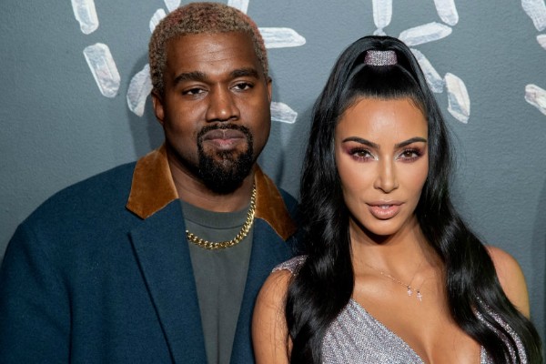 Kanye West e Kim Kardashian  (Foto: Getty Images)