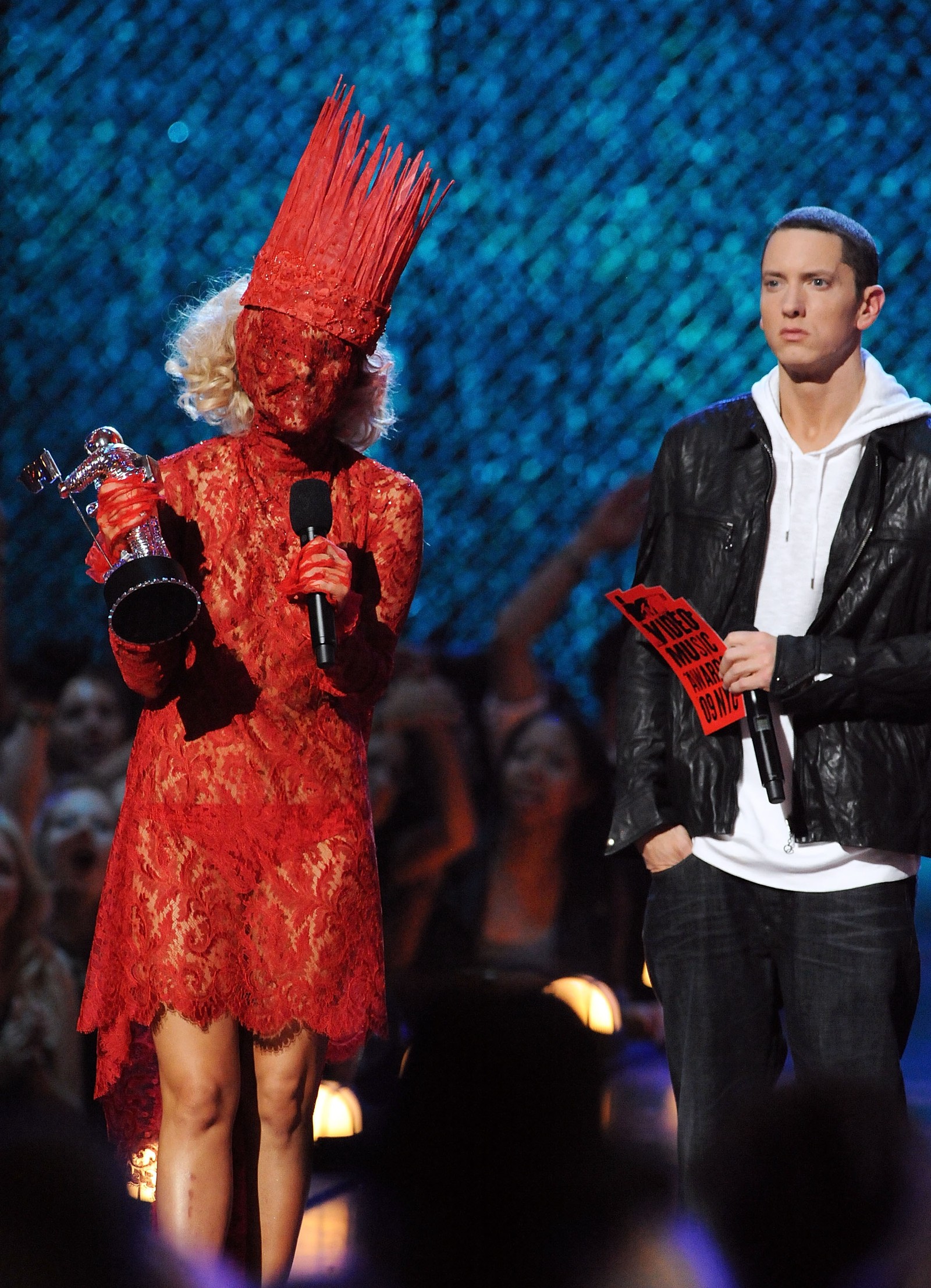 Lady Gaga no MTV Video Music Awards de 2009  — Foto: Getty Images