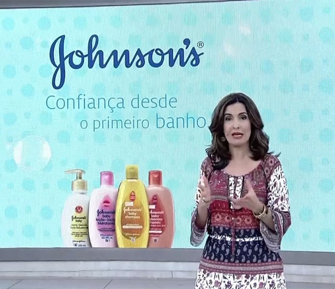 Fátima fala da diferença da pele de um adulto e de um bebê (Foto: TV Globo)