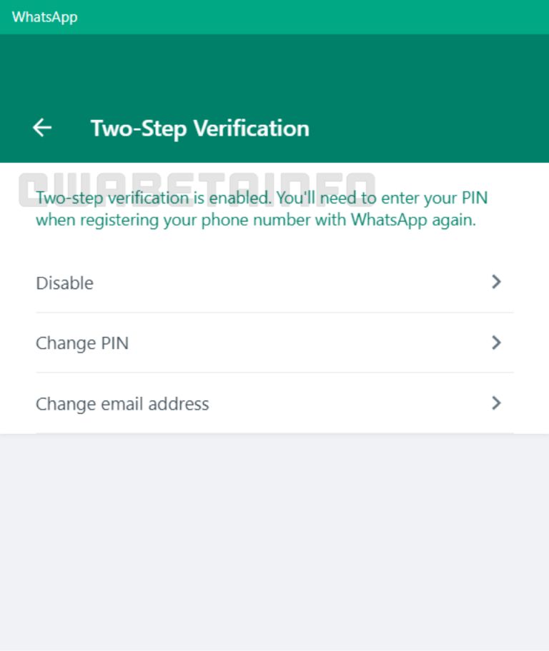 Tela mostra futuras opções de segurança do WhatsApp no PC (Foto: Reprodução / WABetaInfo)