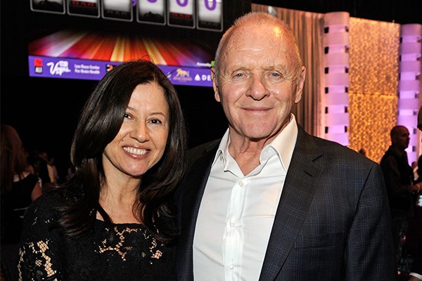Stella Arroyave e Anthony Hopkins (Foto: Getty Images)
