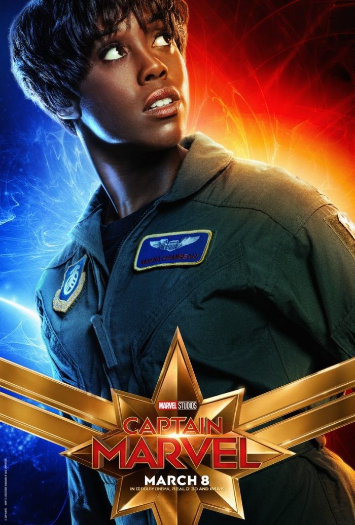 Pôster de Capitã Marvel (Foto: Divulgação / Disney)