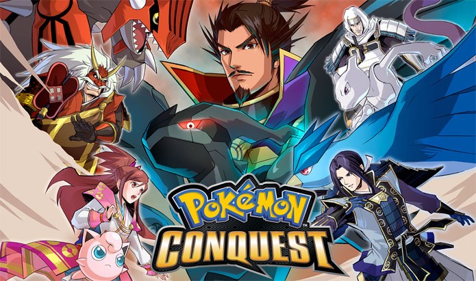 Pokémon Conquest trazia os pokémon na época medieval (Foto: Divulgação)