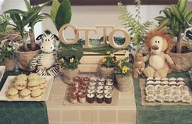 Detalhes da decoração do chá de bebê de Otto (Foto: Reprodução/Instagram)