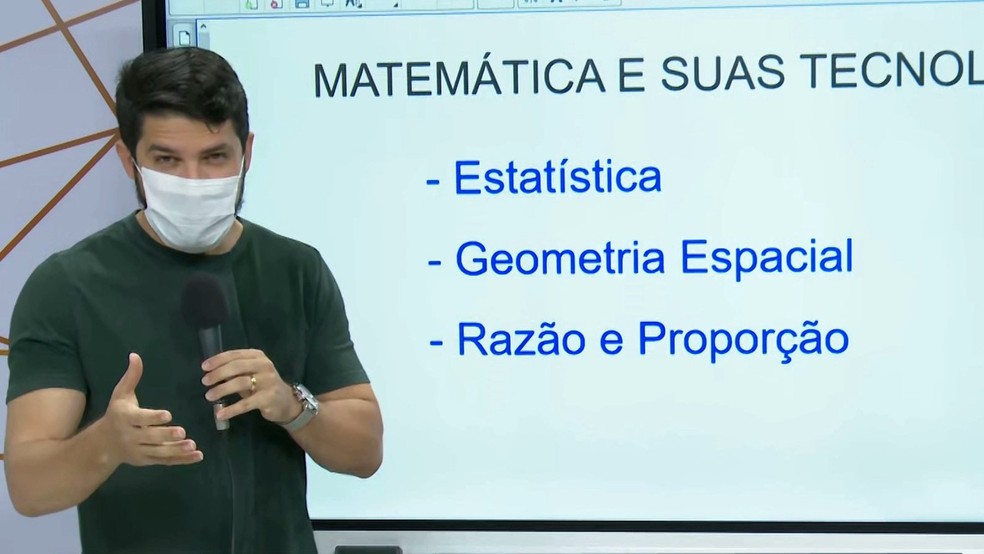 Professor Da Dicas De Matematica Para Revisar Na Reta Final Do Enem 2020 La Vem O Enem 2020 G1