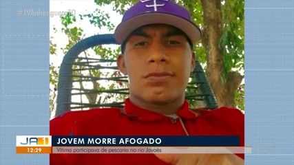 Jovem morre afogado no rio Javaés durante uma pescaria