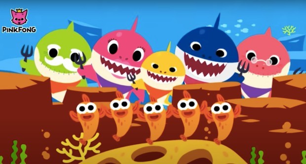 Animação da música Baby Shark: o vídeo mais assistido (Foto: Reprodução YouTube)