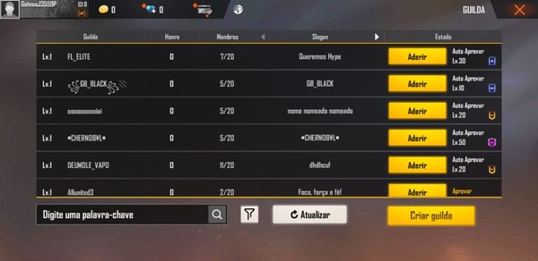 Free Fire Como Achar Guildas Que Estao Recrutando Free Fire Ge Garena free fire pc, one of the best battle royale games apart from fortnite and pubg, lands on microsoft windows free fire pc is a battle royale game developed by 111dots studio and published by garena. free fire como achar guildas que estao