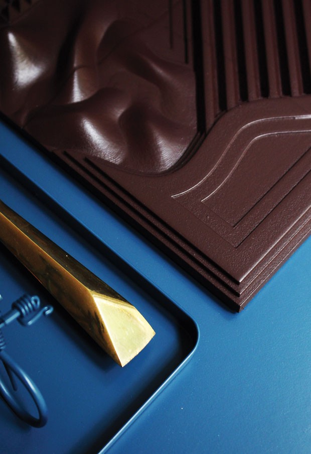 Designers criam chocolates incrivelmente arquitetônicos (Foto: Reprodução)