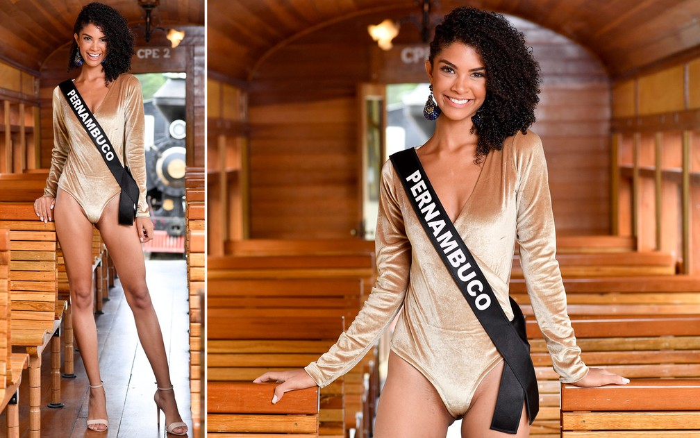 Bárbara Souza, 22 anos, estudante de publicidade, é a Miss Pernambuco — Foto: Rodrigo Trevisan/Divulgação/Miss Brasil