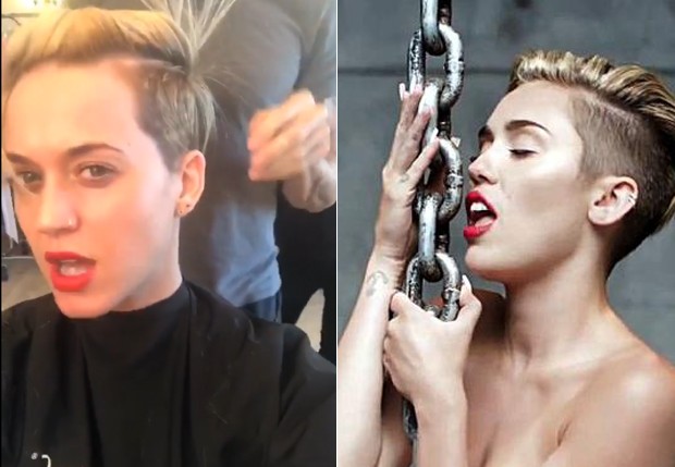 Katy Perry x Miley Cyrus (Foto: Instagram / Reprodução)
