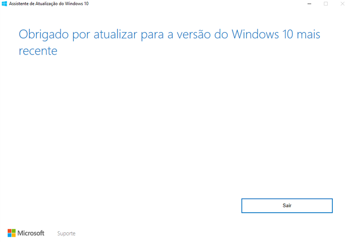 Programa instala e atualiza Windows 10 no computador (Foto: Reprodução/Microsoft)