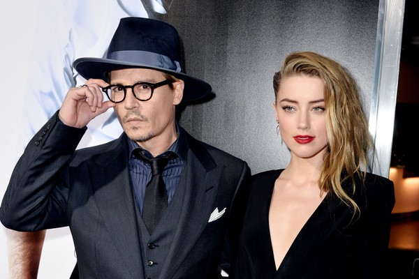 Johnny Depp e Amber Heard. (Foto: Getty Images)