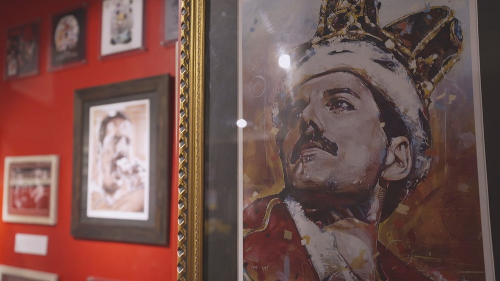 Nascido em Zanzibar, Freddie Mercury tem museu em sua homenagem no arquipélago africano — Foto: Globo Repórter/ Reprodução