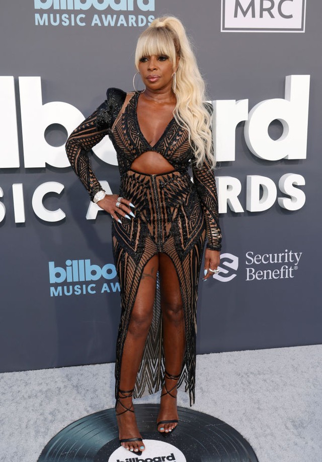 LAS VEGAS, NEVADA - MAY 15: Mary J. Blige attends the 2022 Billboard Music Awards at MGM Grand Garden Arena on May 15, 2022 in Las Vegas, Nevada. (Photo by Frazer Harrison/Getty Images) (Foto: Getty Images)