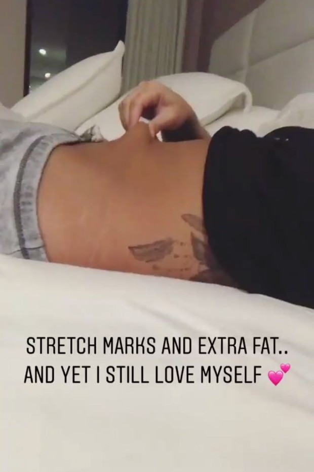 Demi Lovato exibe &quot;celulite, estrias e gordura extra&quot; e fala sobre amor próprio (Foto: Reprodução/Instagram)