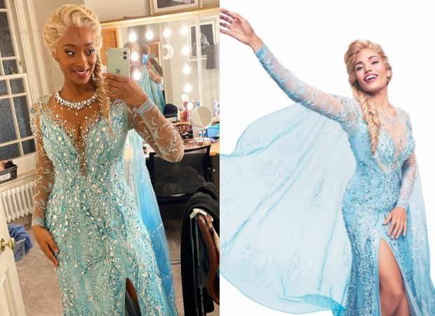 Danielle Fiamanya e Ciara Reneé: atrizes negras vivem Elsa do sucesso da Disney Frozen  (Foto: Reprodução / Instagram e divulgação )