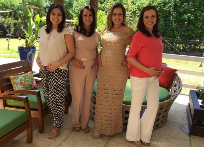 Mamães de primeira viagem da TV Diário falam sobre gravidez  (Foto: Reprodução / TV Diário )