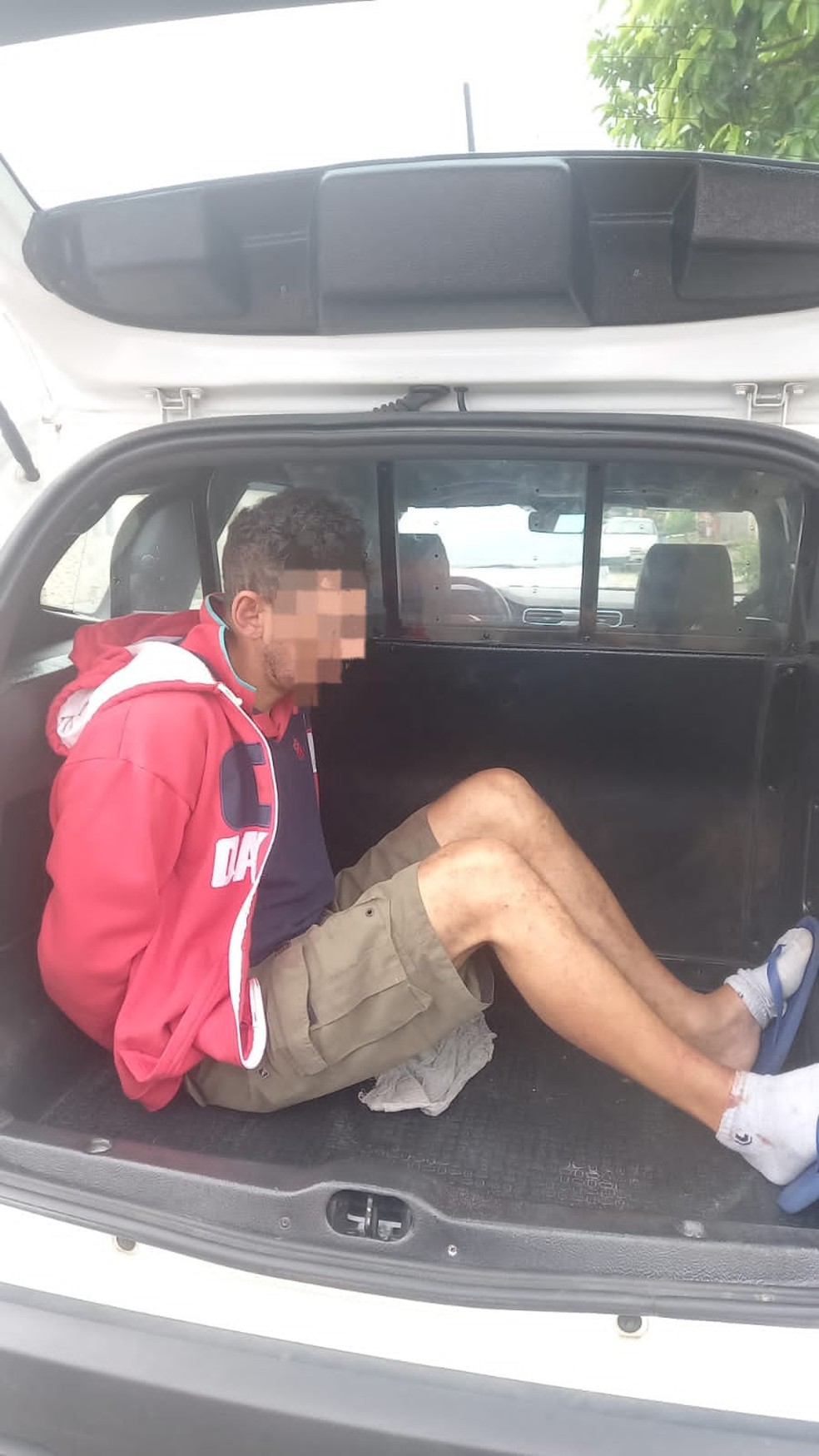 Homem é preso em flagrante após matar amigo a facadas em Itanhaém (SP) — Foto: Reprodução
