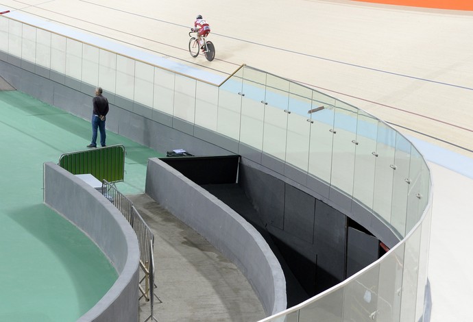 velódromo rampa (Foto: Andre Durão) velódromo rampa (Foto: Andre Durão)
