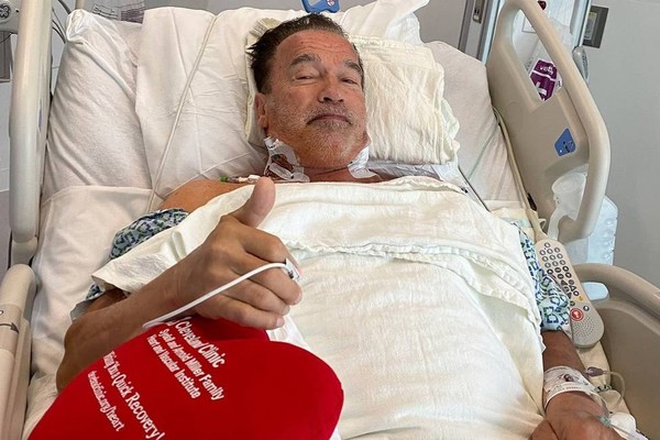 Arnold Schwarzenegger precisou fazer uma nova cirurgia no coração em outubro de 2020 (Foto: Reprodução / Instagram)