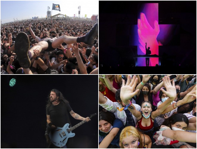 Lollapalooza: veja vídeos de Miley Cyrus, Foo Fighters, Strokes, Doja Cat, Pabllo Vittar e mais no Chile