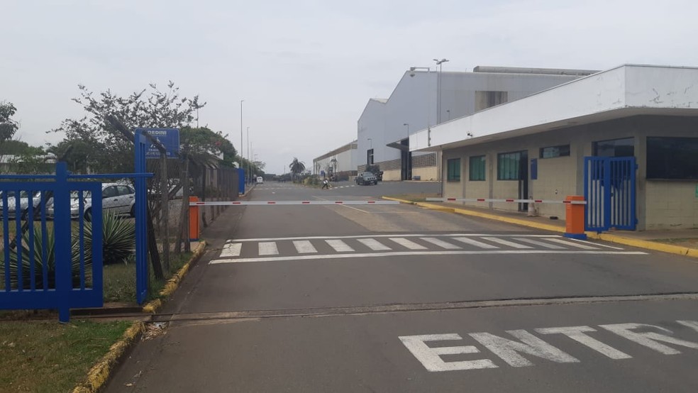 Homem morreu dentro da Dedini, em Piracicaba — Foto: Edijan Del Santo/EPTV