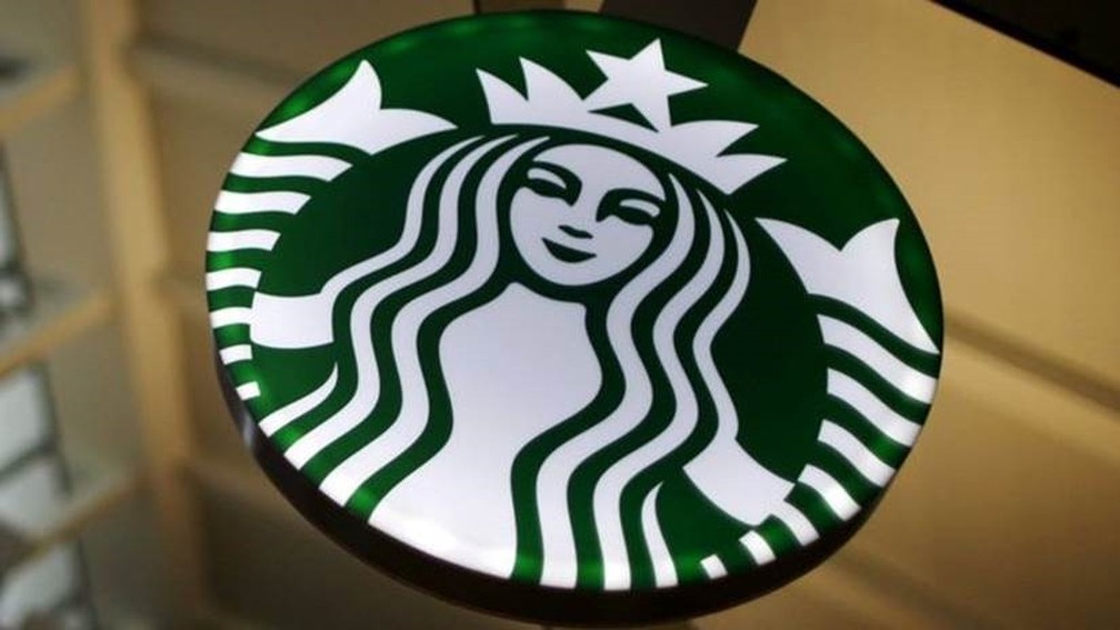 Logo da rede de cafeterias Starbucks — Foto: Reuters