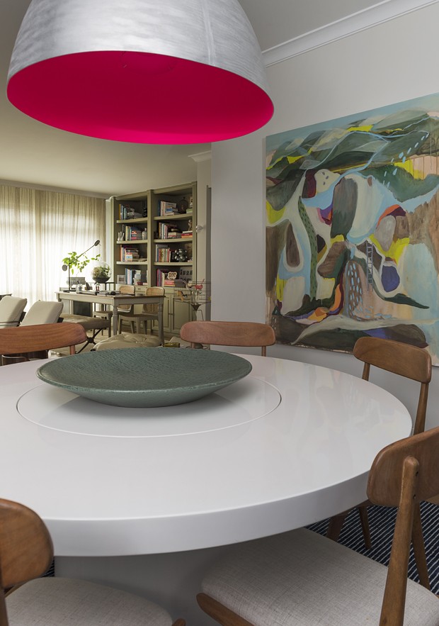 Apartamento de 180 m² tem boas ideias de decoração (Foto: Manu Oristanio )