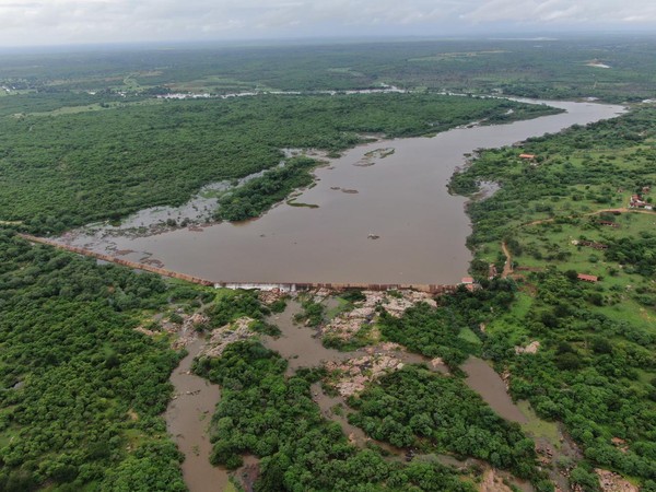 A barragem do Batalhão é garantia hídrica para a cidade de Crateús. — Foto: Cogerh