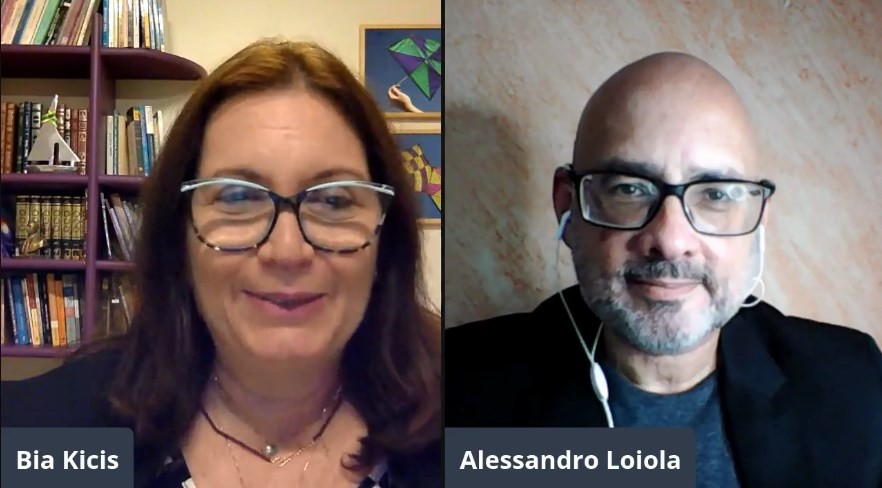 Bia Kicis entrevista o médico negacionista Alessandro Loiola: vídeo foi removido pelo Youtube