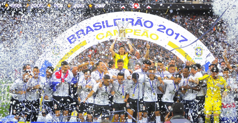 Corinthians foi o Campeão Brasileiro de 2017  (Foto: Marcos Ribolli)