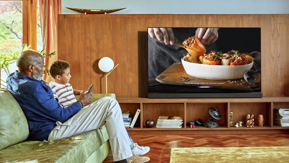 Com a tecnologia "smart" é possível controlar quanto tempo as crianças ficam na TV — Foto: Divulgação/LG