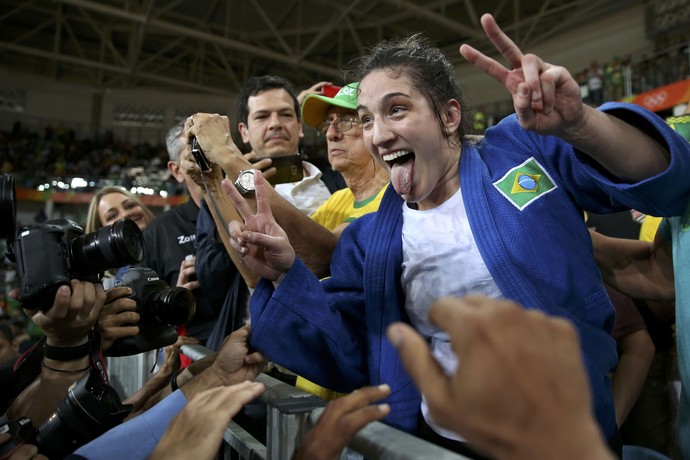 mayra aguiar bronze brasil judô (Foto: Toru Hanai / Reuters)