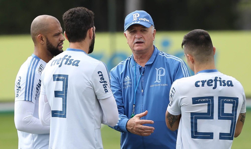 Com treino fechado, Palmeiras encerra preparação para enfrentar o Vitória; veja a provável escalação
