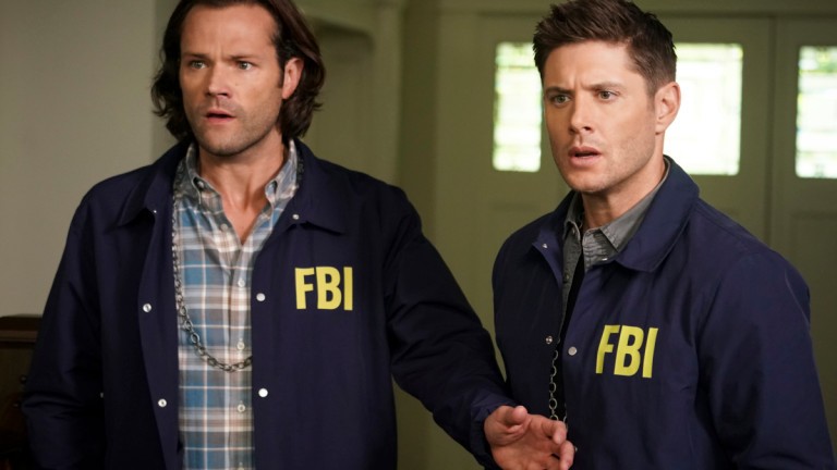 Sam (Jared Padalecki) e Dean (Jensen Ackles) em cena da última temporada de Supernatural (Foto: divulgação)