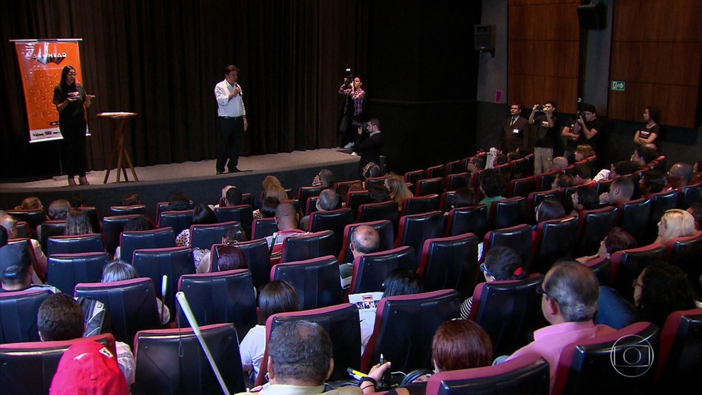 Ministro Mendonça Filho participou da primeira sessão do projeto Alumiar (Foto: Reprodução/TV Globo)