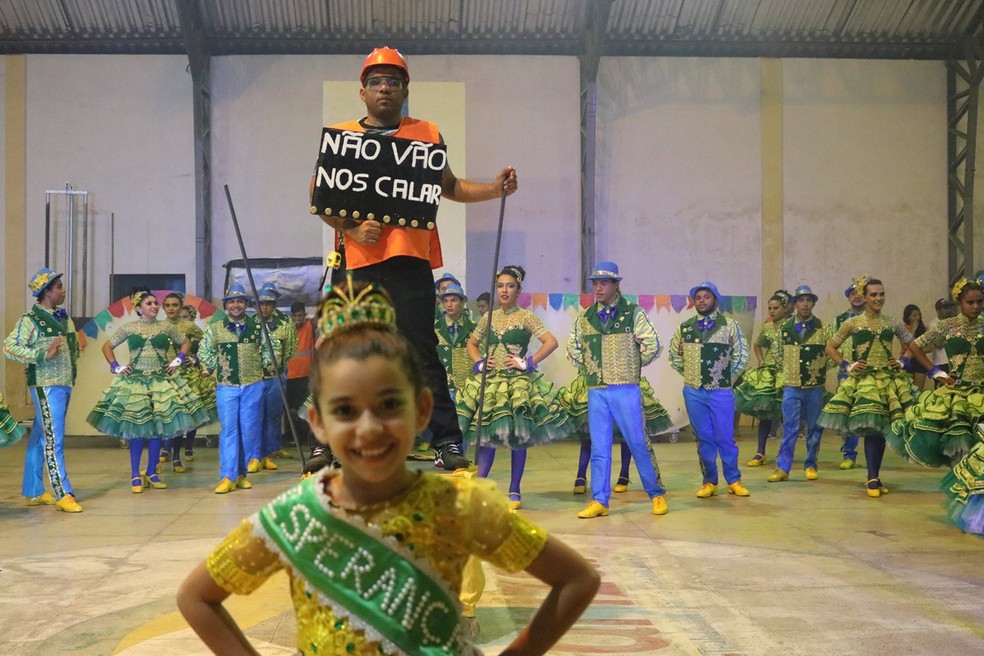 A esperanÃ§a Ã© representada por uma crianÃ§a na Encanto do Nordeste (Foto: Leo Silva )