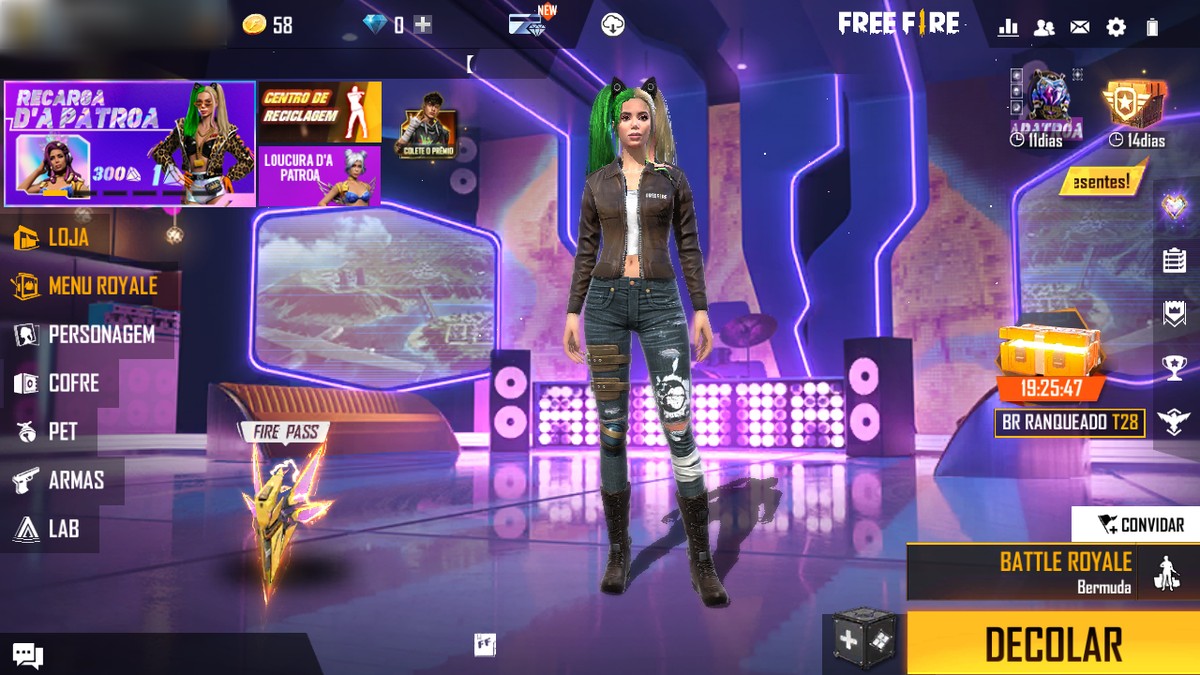 Como resgatar a Anitta no Free Fire? Veja eventos, skins e mais itens