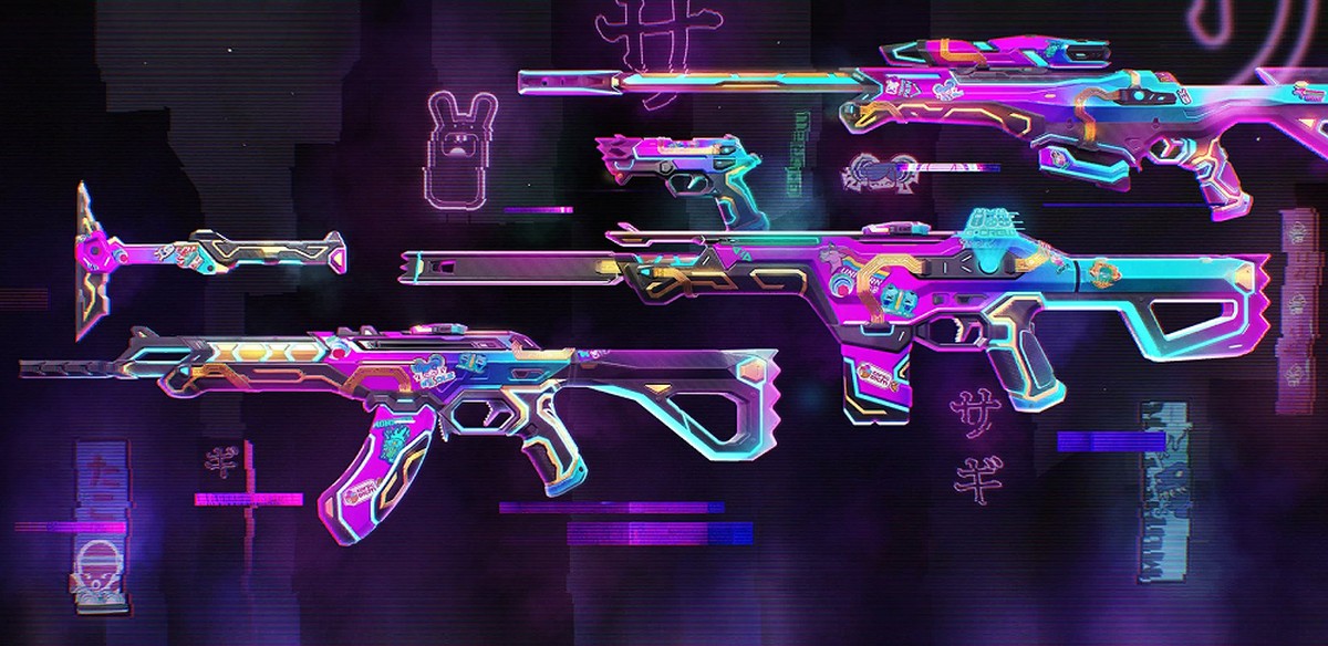 Valorant Novas Skins Do Conjunto Glitchpop Chegam Ao Jogo Valorant Ge 