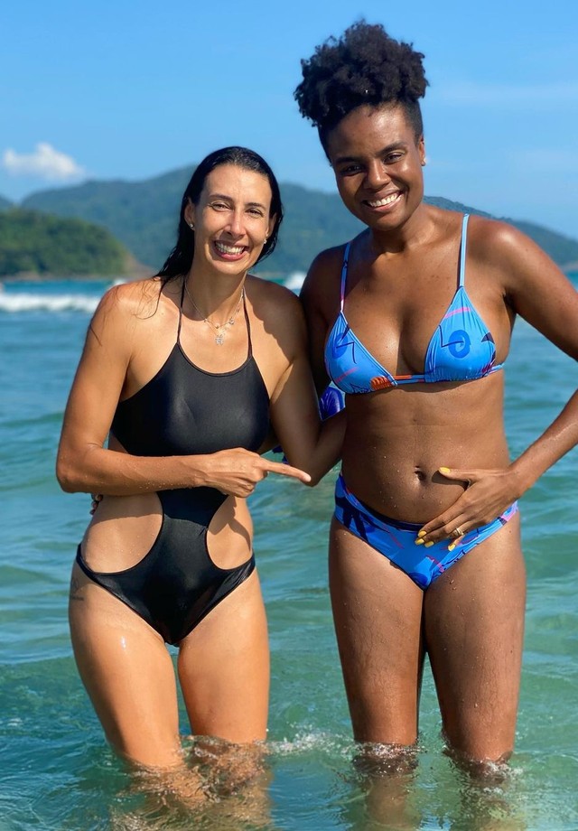 Sheilla Castro e Fabi Claudino (Foto: Reprodução/Instagram)