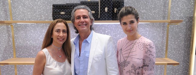 Carla Amorin, Carlos Suarez e Barbara Migliori