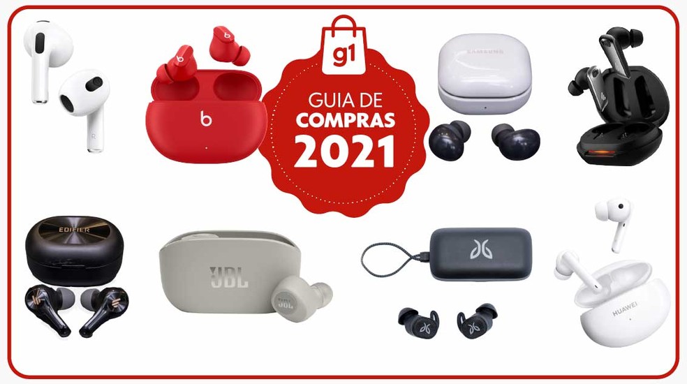 Fones de ouvido bluetooth: 8 opções — Foto: g1
